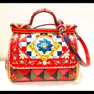 SOLD! Dolce and Gabbana Mambo Sicily medium bag